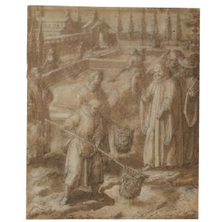 Jan van der Straet - The Miracles Of San Giovanni Gualberto Of Florence