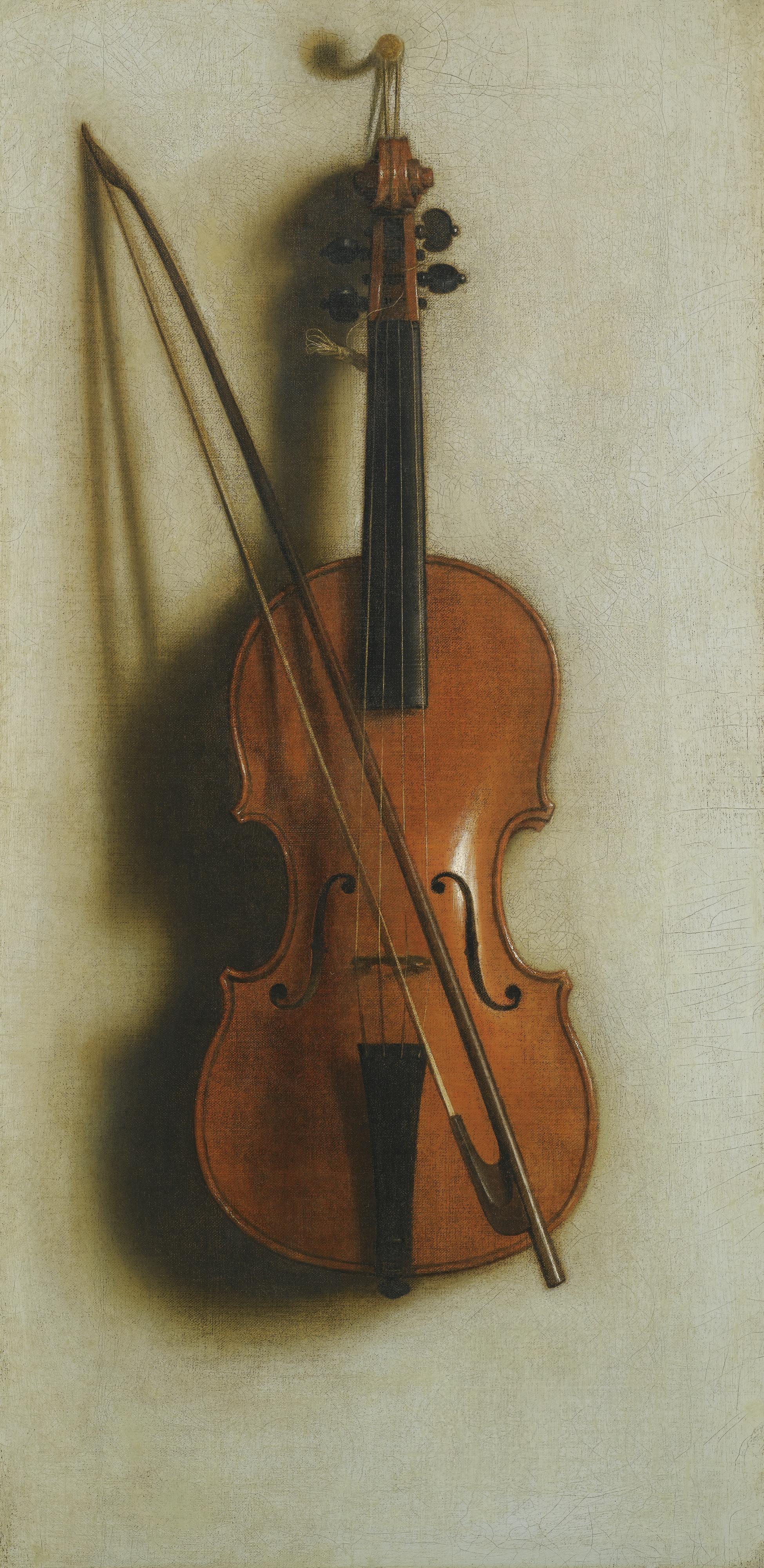 Jan Van Der Vaart - Portrait Of A Violin