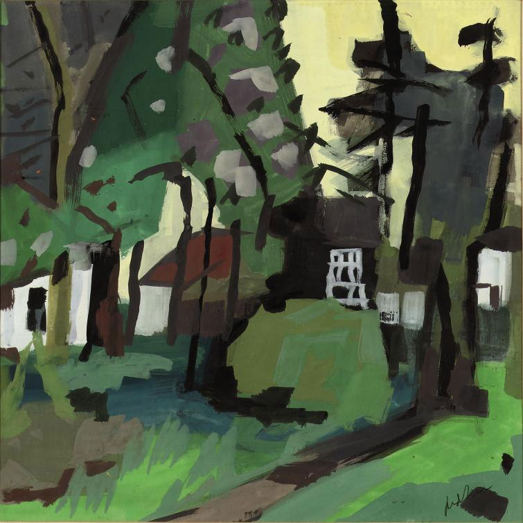 Jan Van Der Zee - A Yard