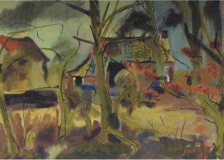 Jan Van Der Zee - Farm houses in Groningen