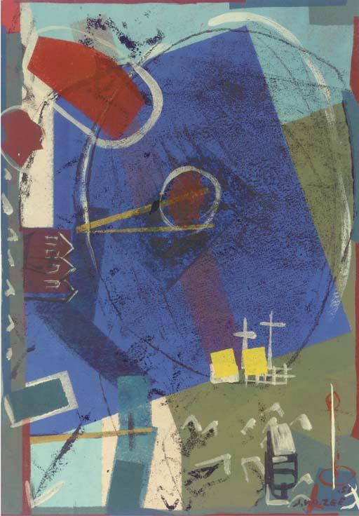 Jan van der Zee - Het IJ or Souvenir d\'Amsterdam