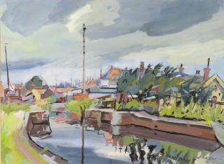 Jan van der Zee - Van Starckenborgkanaal of Damsterdiep