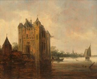 Jan van Goyen - Altes Wasserschloss