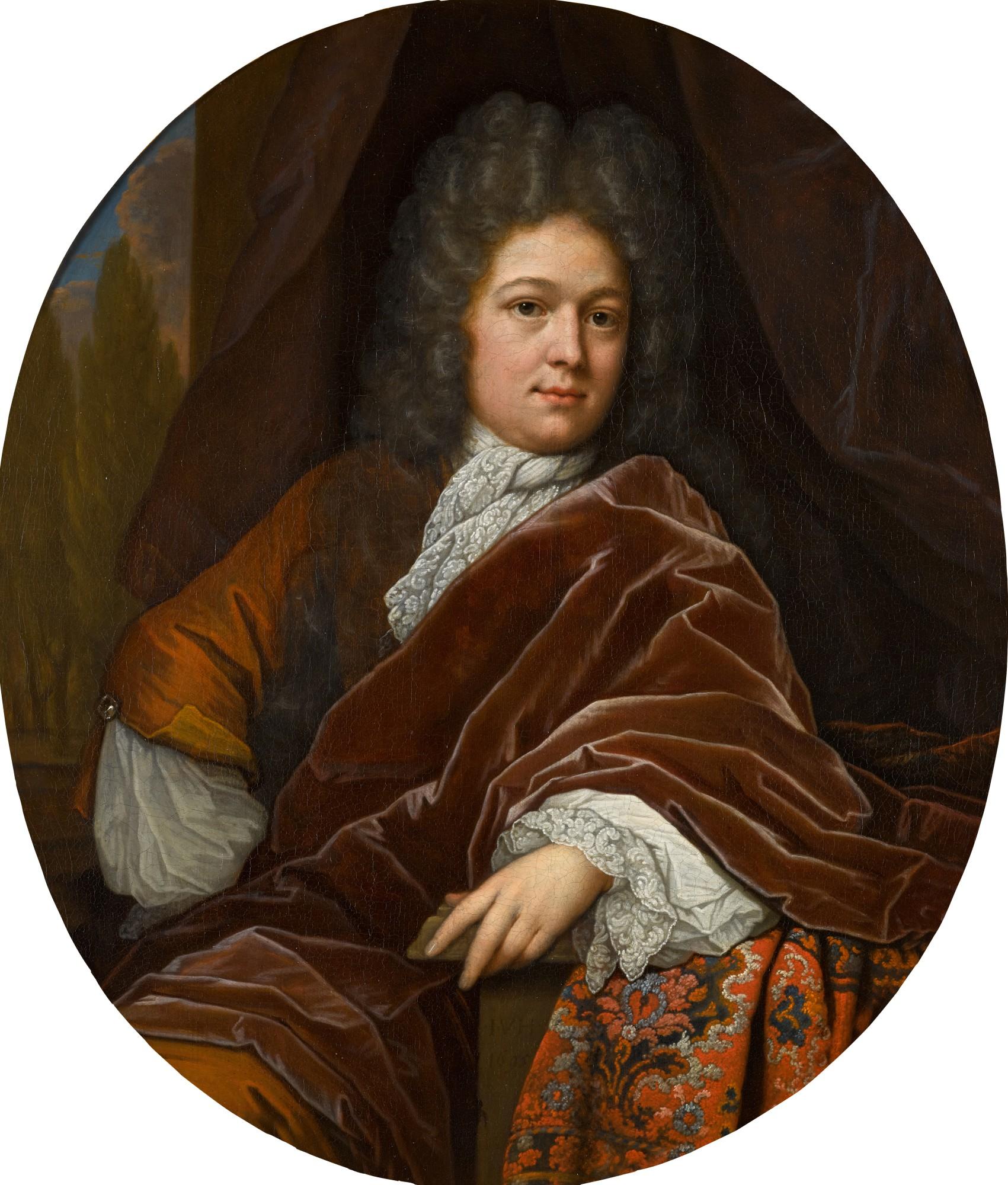 Jan Van Haensbergen - Portrait of a gentleman, probably a member of the Van Bredehoff family