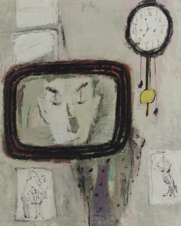 Jan van Heel - Clown In Spiegel - Clown In Mirror