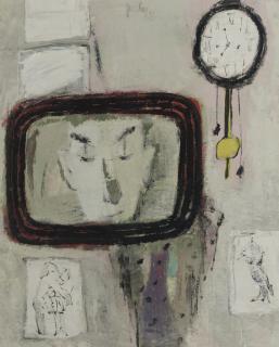 Jan van Heel - Clown In Spiegel - Clown In Mirror