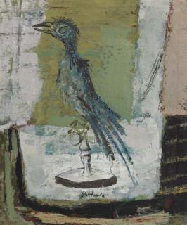 Jan van Heel - Opgezette vogel - Stuffed bird