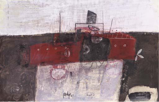 Jan van Heel - Speelgoedbootje - Toy boat