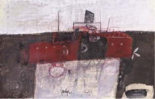 Jan van Heel - Speelgoedbootje - Toy boat