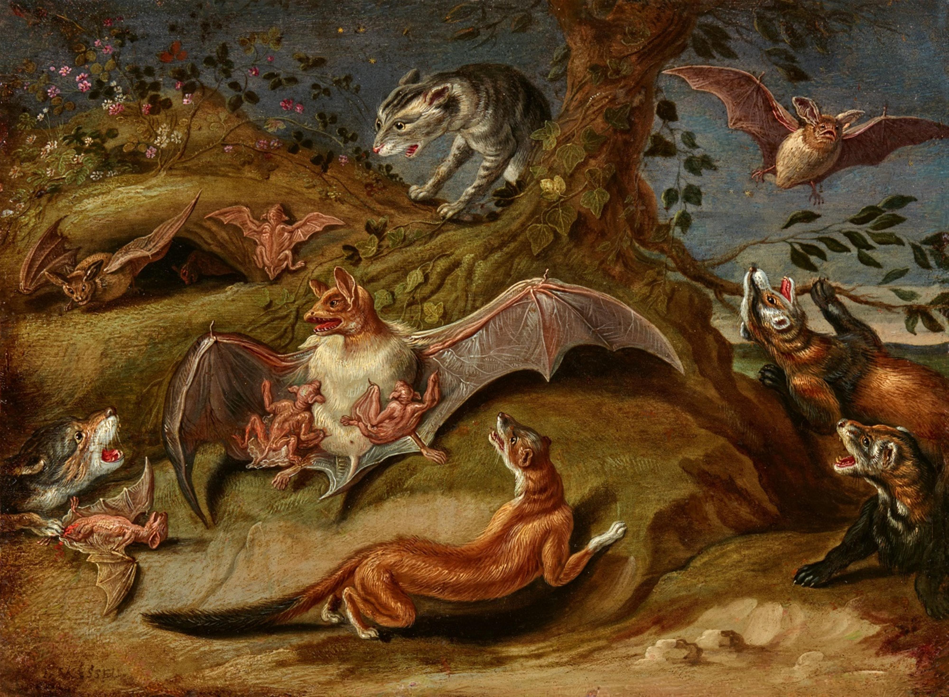 Jan van Kessel d. Ä. - Allegorie der Nacht