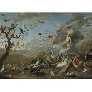 Jan van Kessel the Elder - An Allegory Of Air