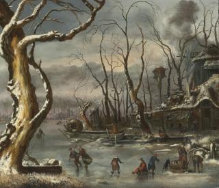 Jan Van Kessel - A Winter Landscape