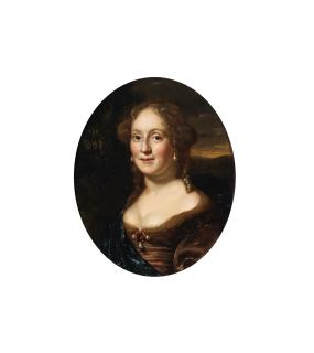 Jan Van Mieris - Portrait of Maria van Heemskerck; and Portrait of Agatha Bartha van Heemskerck (2)