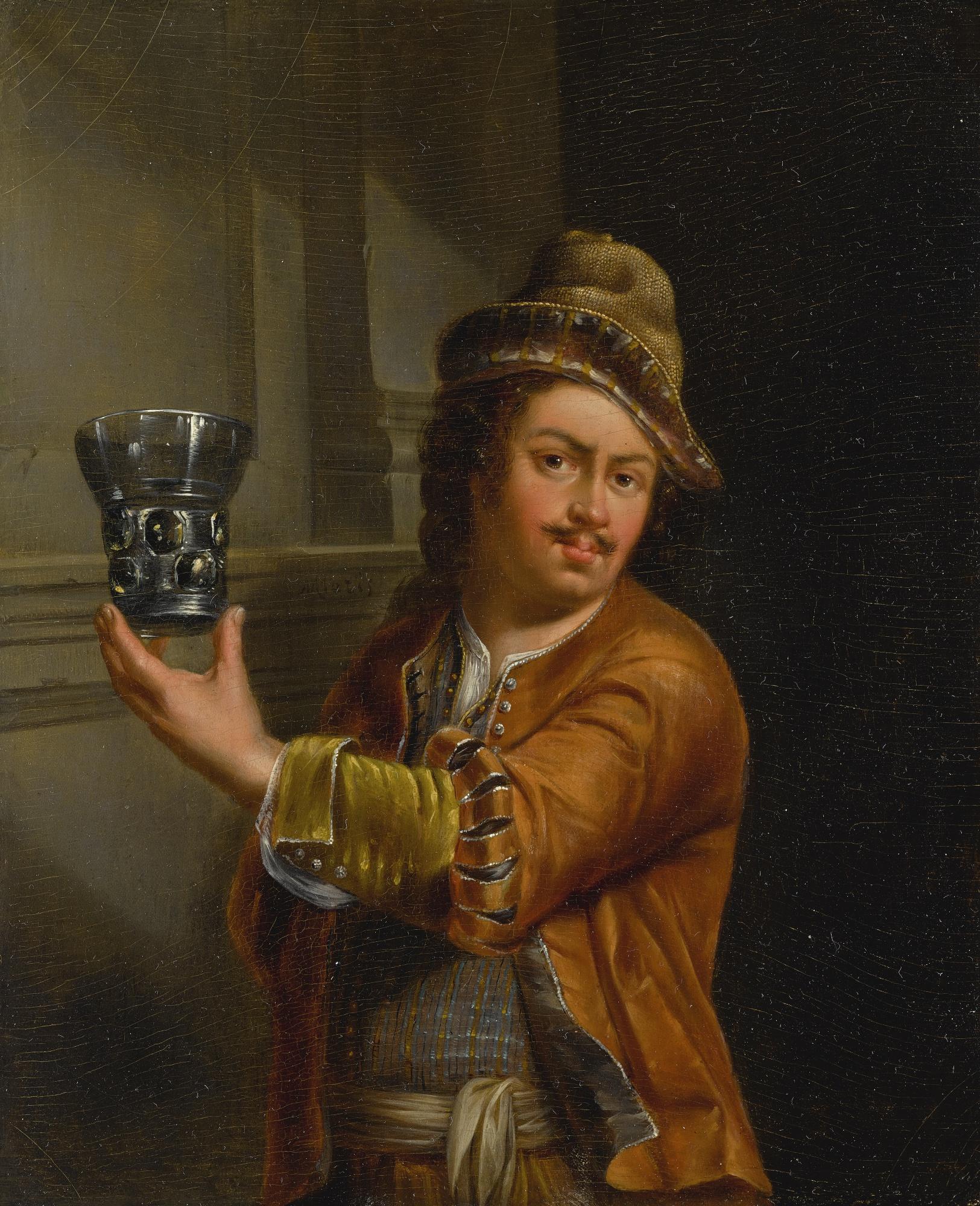 Jan Van Mieris - The Toper