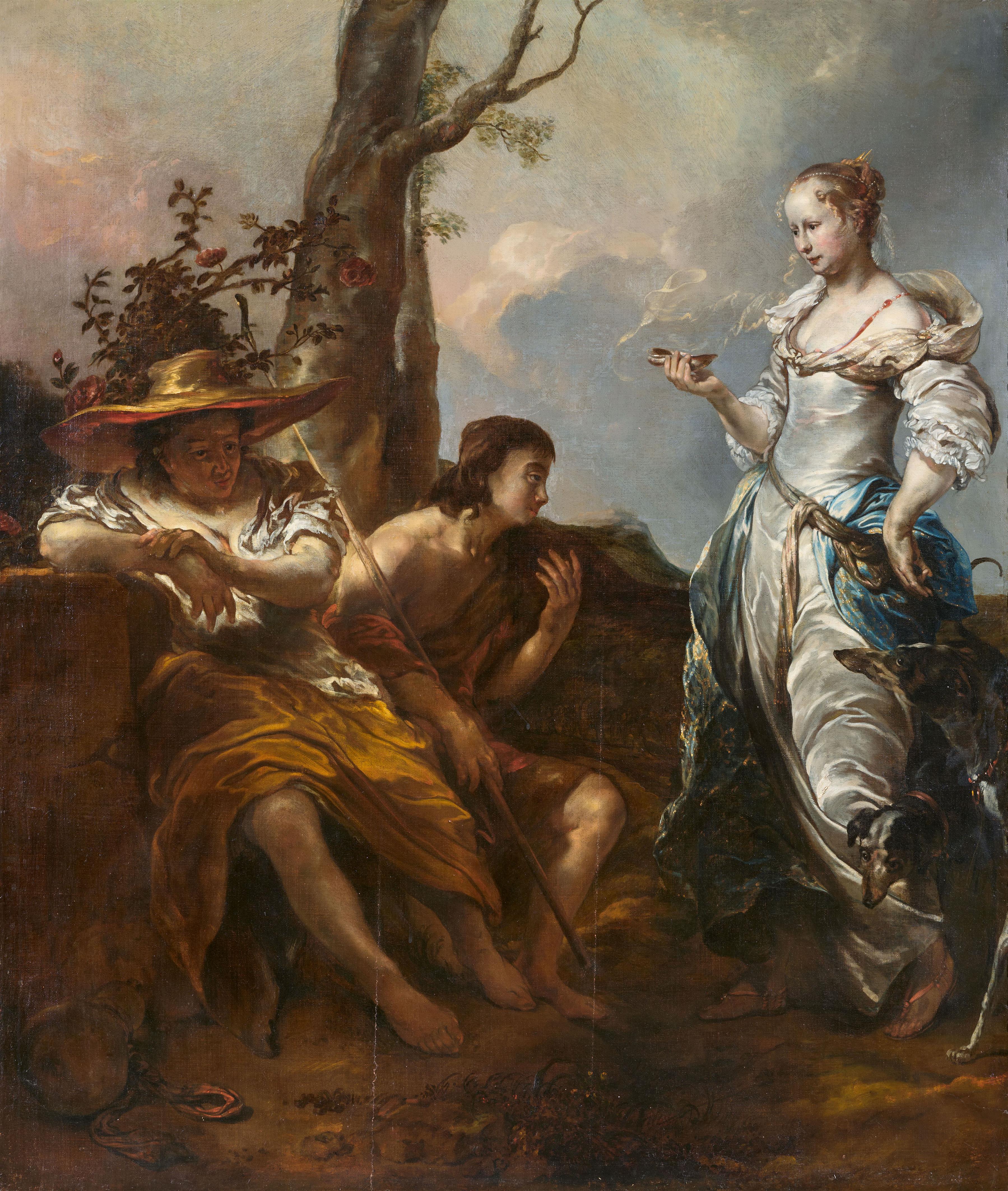 Jan van Noordt - Granida und Daifilo