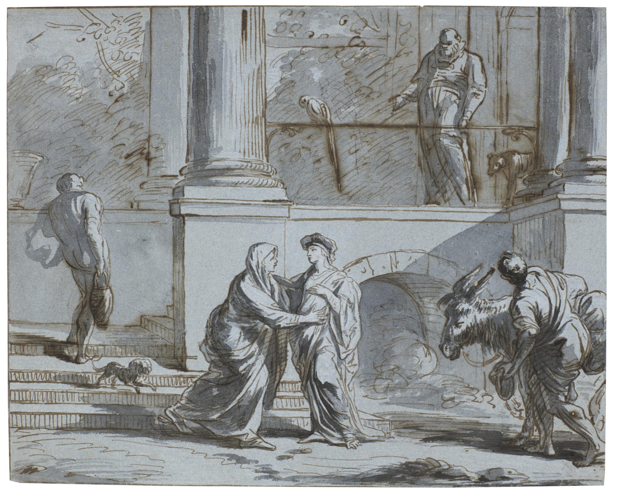 Jan Van Orley - The Visitation