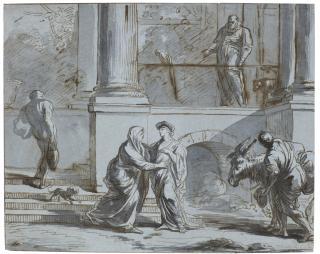 Jan Van Orley - The Visitation