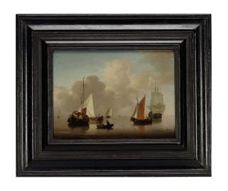 Jan van Os - Shipping in a calm