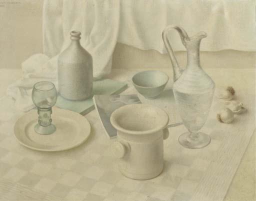 Jan van Tongeren - Stilleven in grijzen