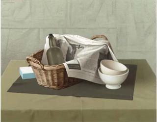 Jan Van Tongeren - Stilleven met mandje