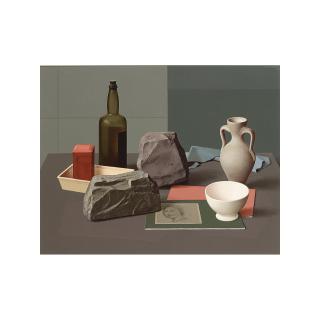 Jan van Tongeren - \'Stilleven Met Oud Vaasje\'