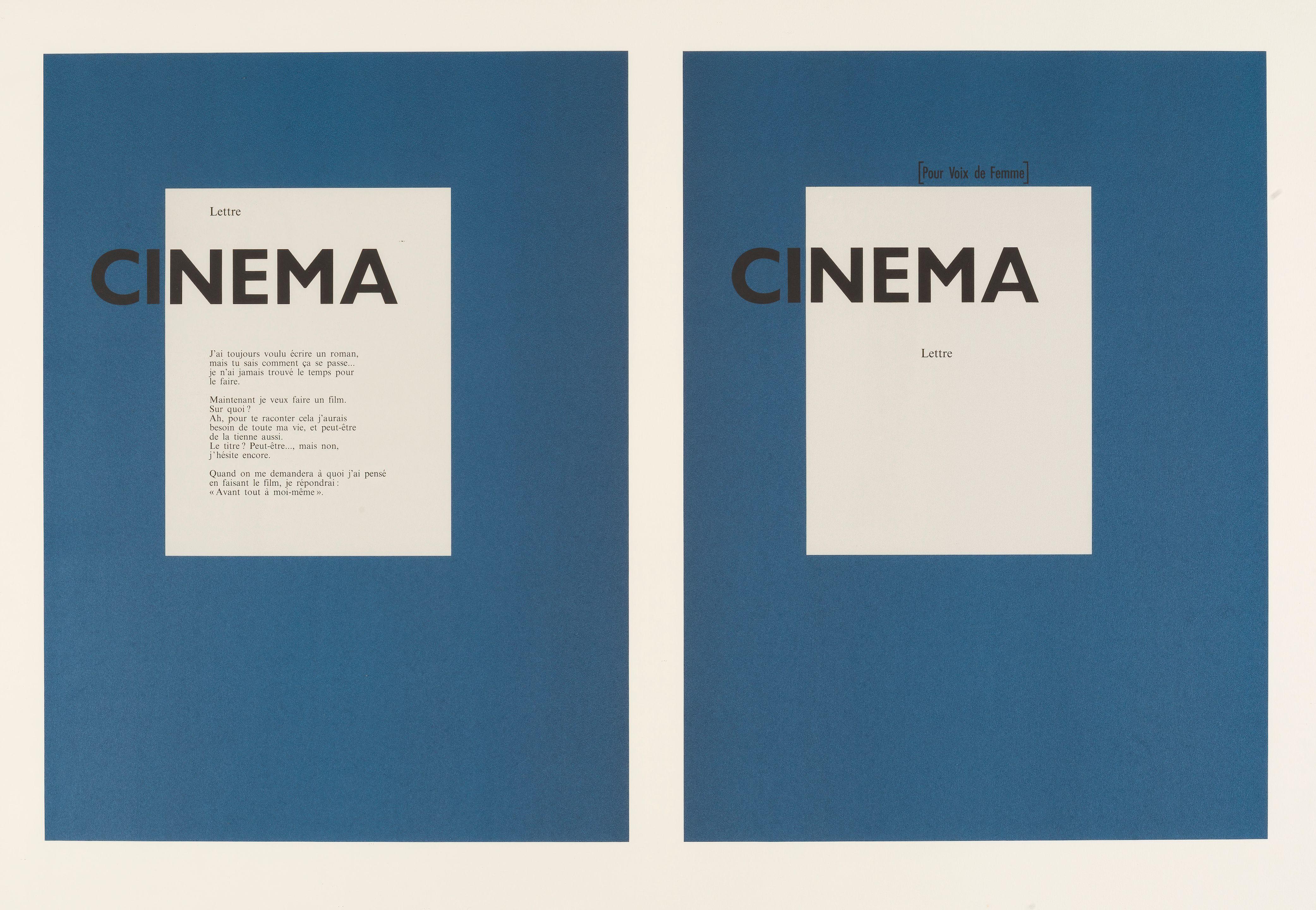 Jan Vercruysse - Cinéma, cinéma, 1989-1991