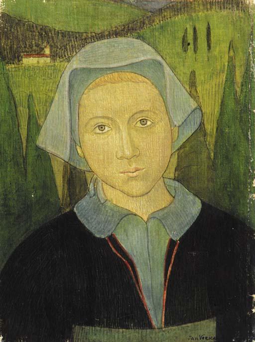 Jan Verkade - Herinnering, Fiesole - Reminiscence, Fiesole