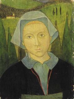 Jan Verkade - Herinnering, Fiesole - Reminiscence, Fiesole