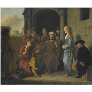 Jan Victors - Boaz Recieves The Shoe Of Inheritance