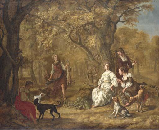 Jan Victors - Diana and her Nymphs after the hunt
