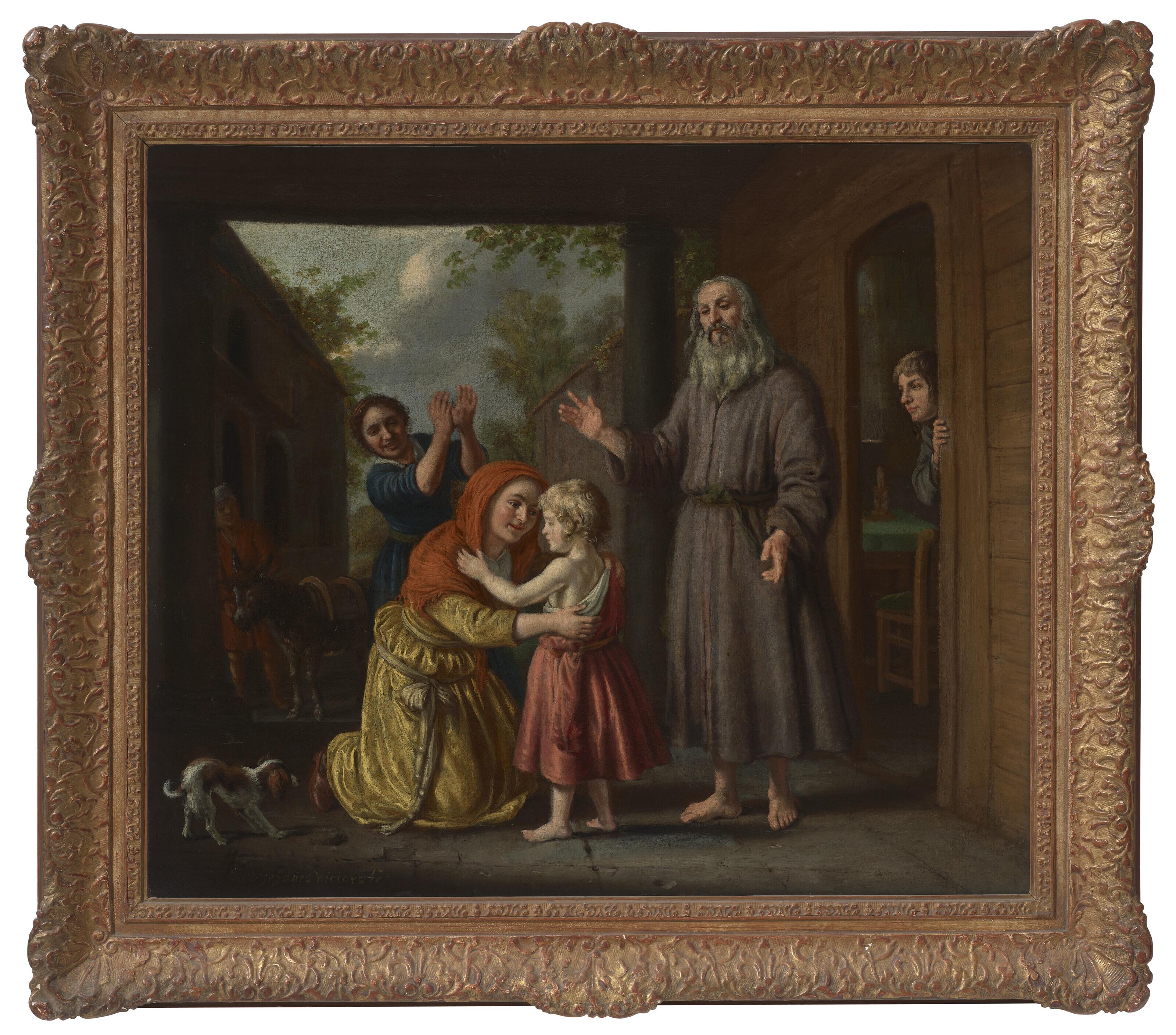 Jan Victors - The Son Of The Shunammite Woman Revived