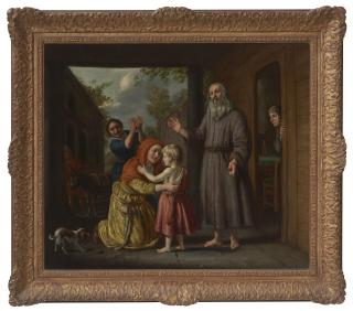 Jan Victors - The Son Of The Shunammite Woman Revived