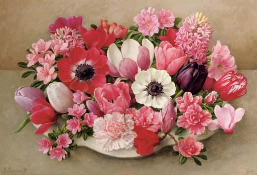 Jan Voerman Jr. - A flower still life