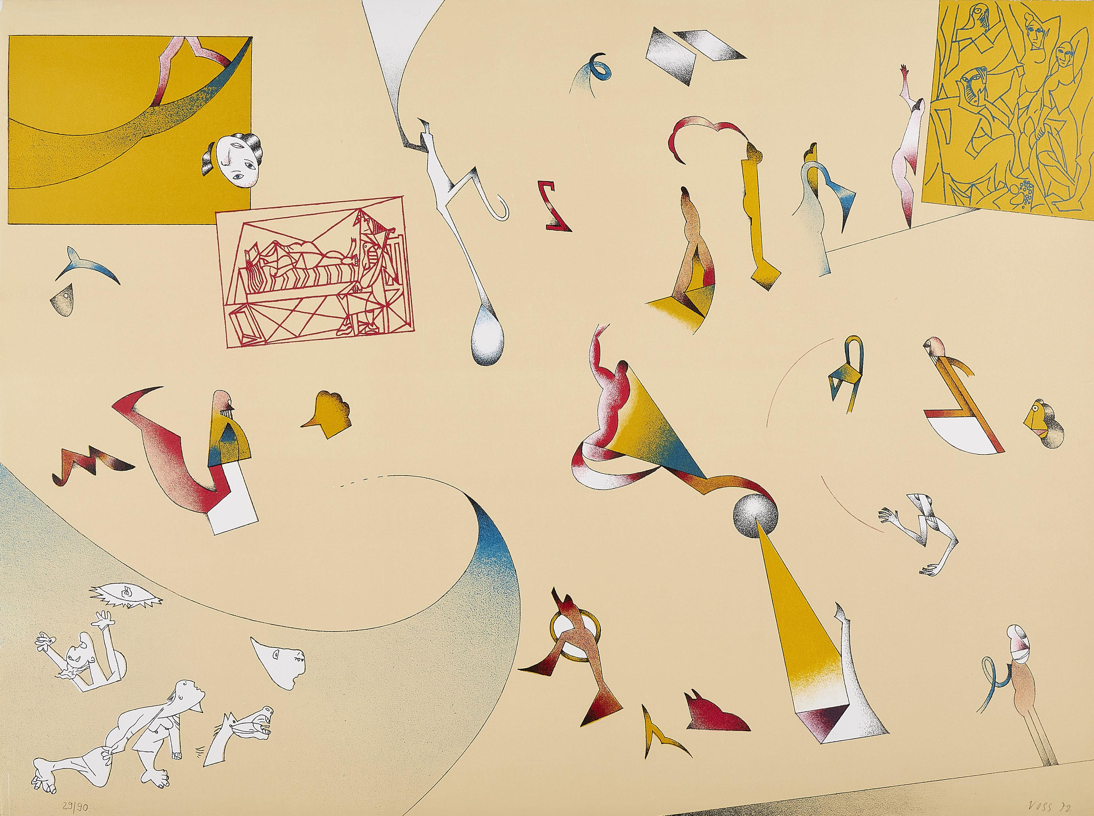 Jan Voss - Aus: Hommage à Picasso.