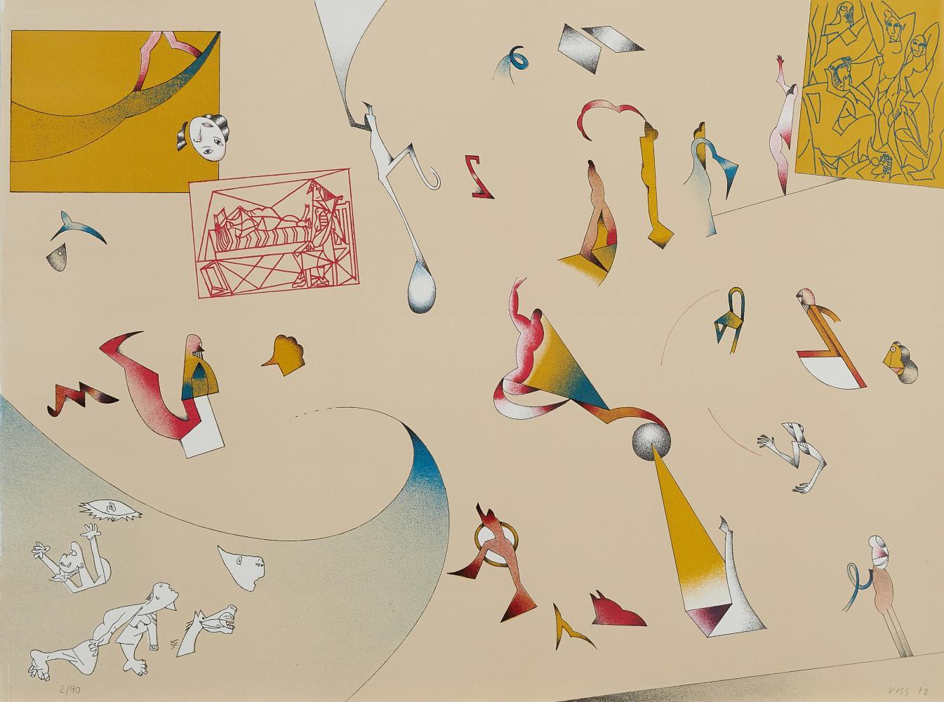 Jan Voss - Hommage à Picasso.