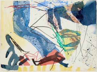 Jan Voss - Untitled 11 x 15 in. (27.9 x 38.1 cm) framed 20 x 23 3/4 x 1 in.