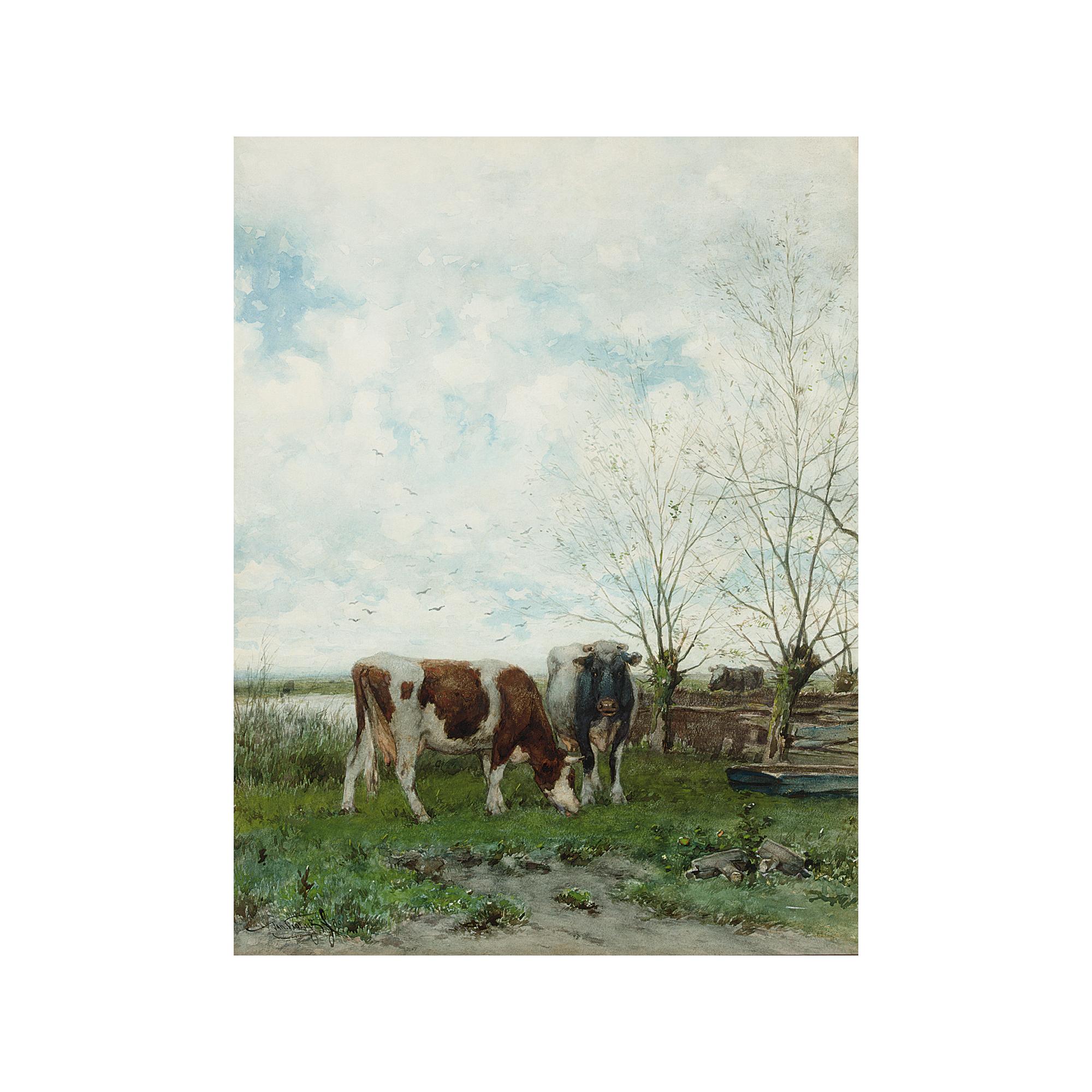 Jan Vrolijk - Cows At Pasture