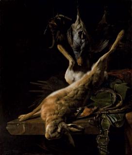 Jan Weenix - Gibier Sur Une Table En Marbre
