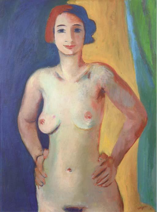 Jan Wiegers - A nude