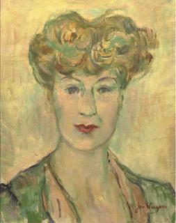 Jan Wiegers - Potrait of A Woman