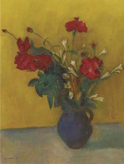 Jan Wiegers - Summer flowers in a jug