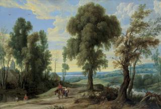 Jan Wildens - A wooded landscape