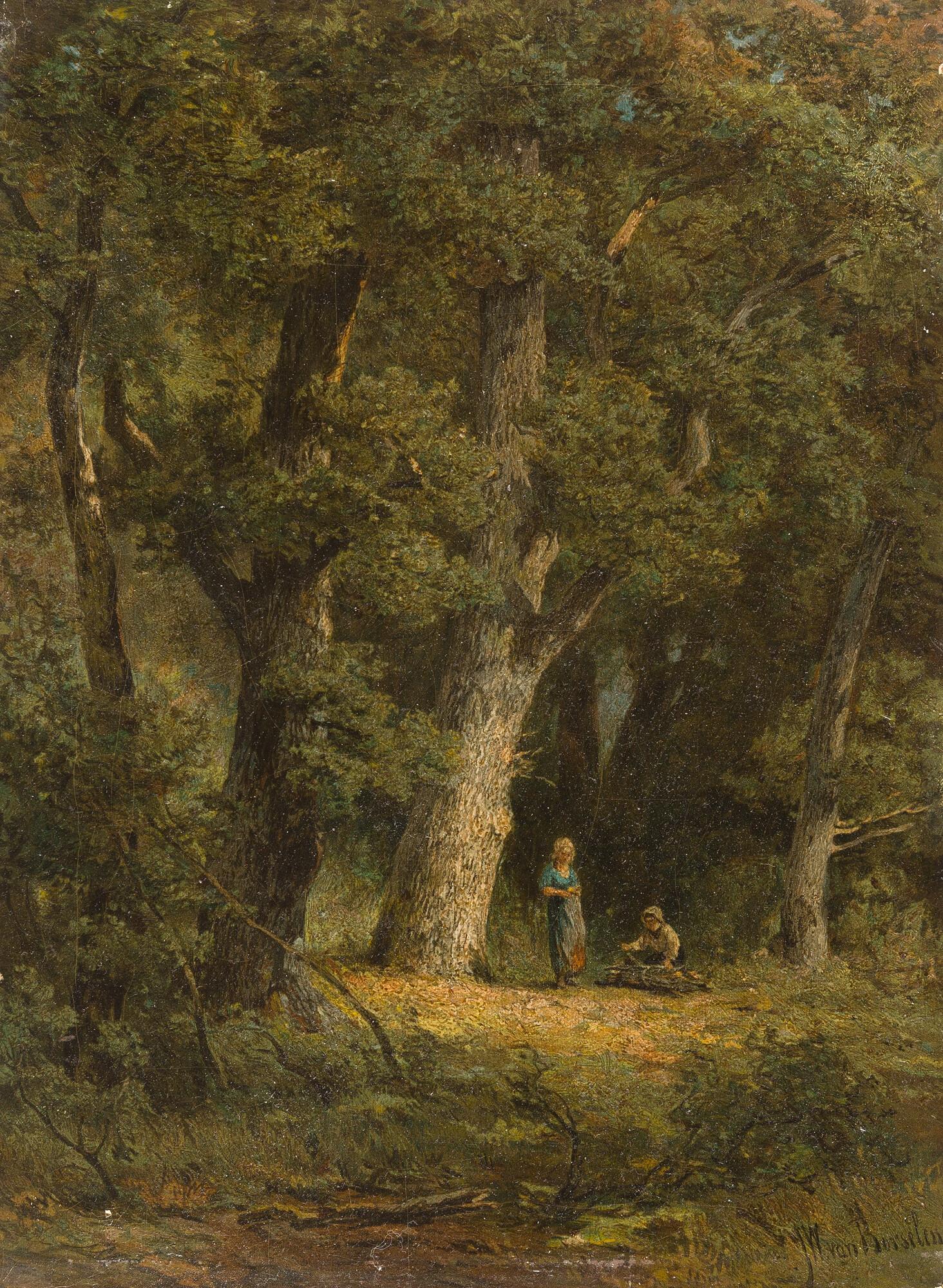 Jan Willem van Borselen - Die Reisigsammlerinnen