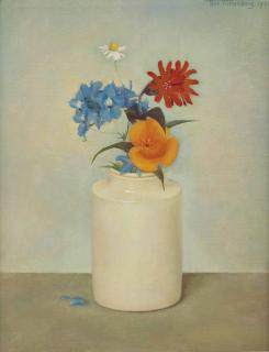 Jan Wittenberg - Still life with flowers in a vase