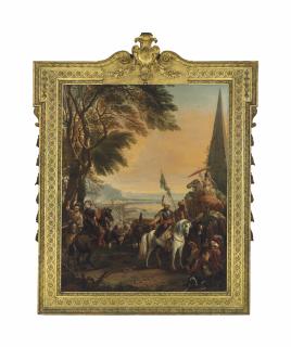 Jan Wyck - A Turkish army on its march to Egypt