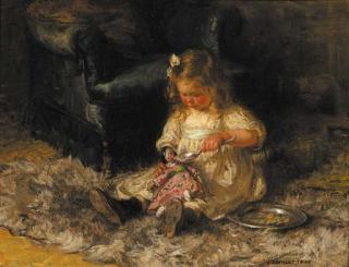 Jan Zoetelief Tromp - Feeding the doll