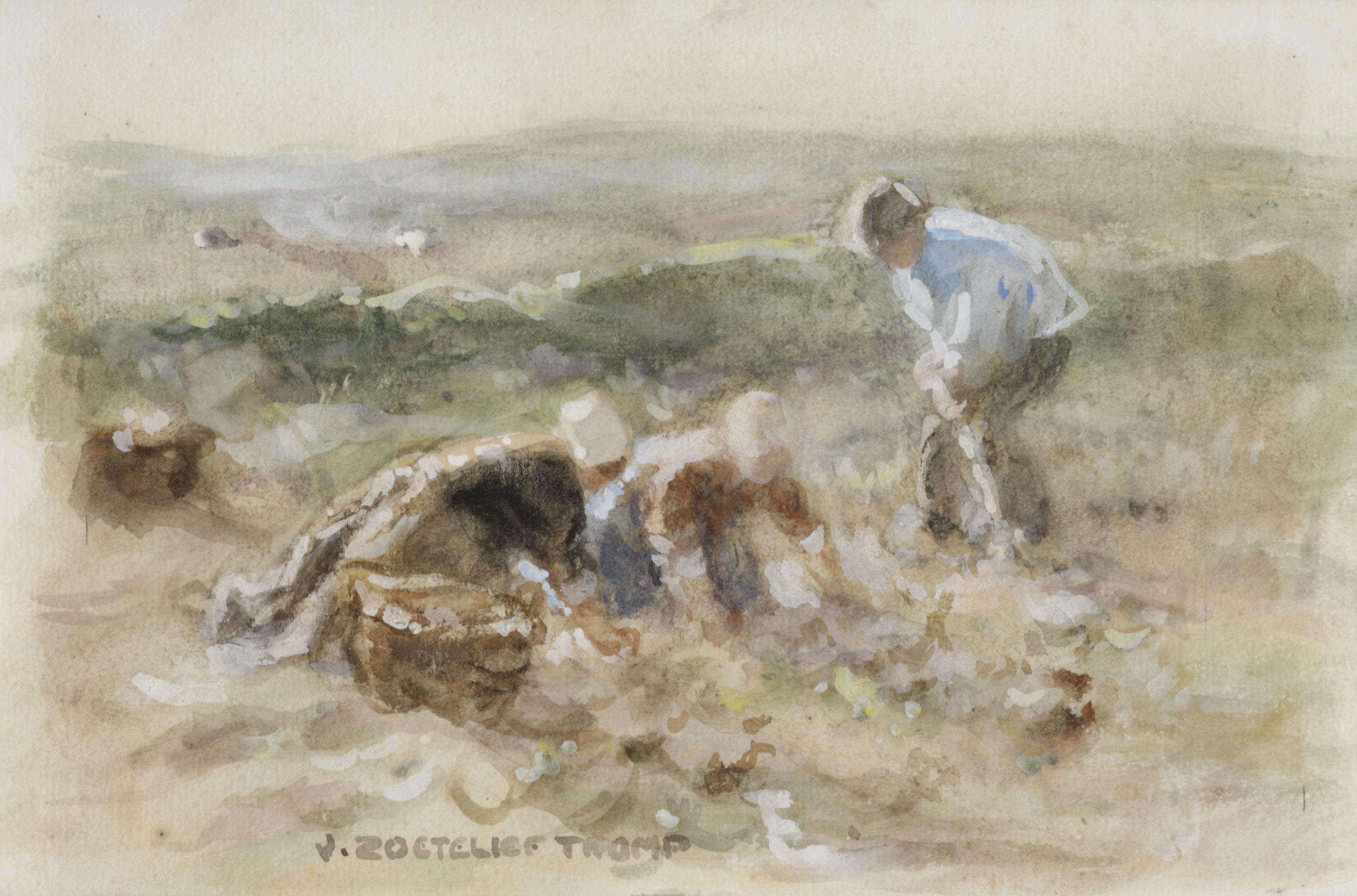 Jan Zoetelief Tromp - Figures in the dunes