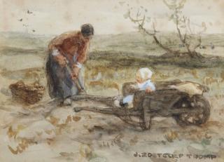 Jan Zoetelief Tromp - In the wheelbarrow
