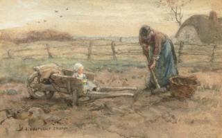 Jan Zoetelief Tromp - In the wheelbarrow