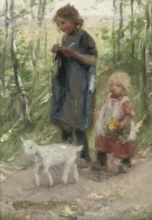 Jan Zoetelief Tromp - Spring idyll